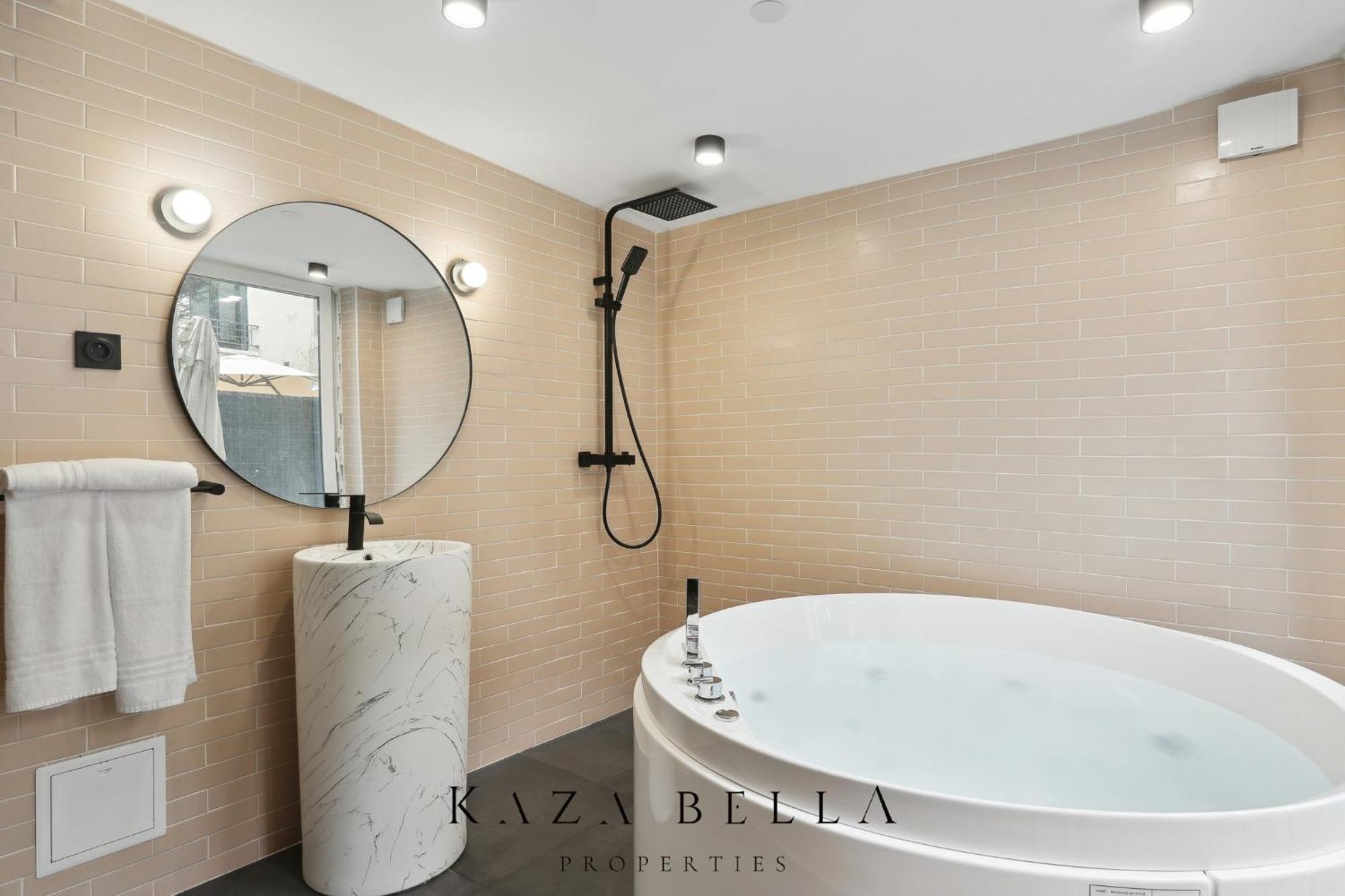 Kaza Bella - Maisons Alfort 6 Luxurious Little House With Private Garden And Jacuzzi Esterno foto