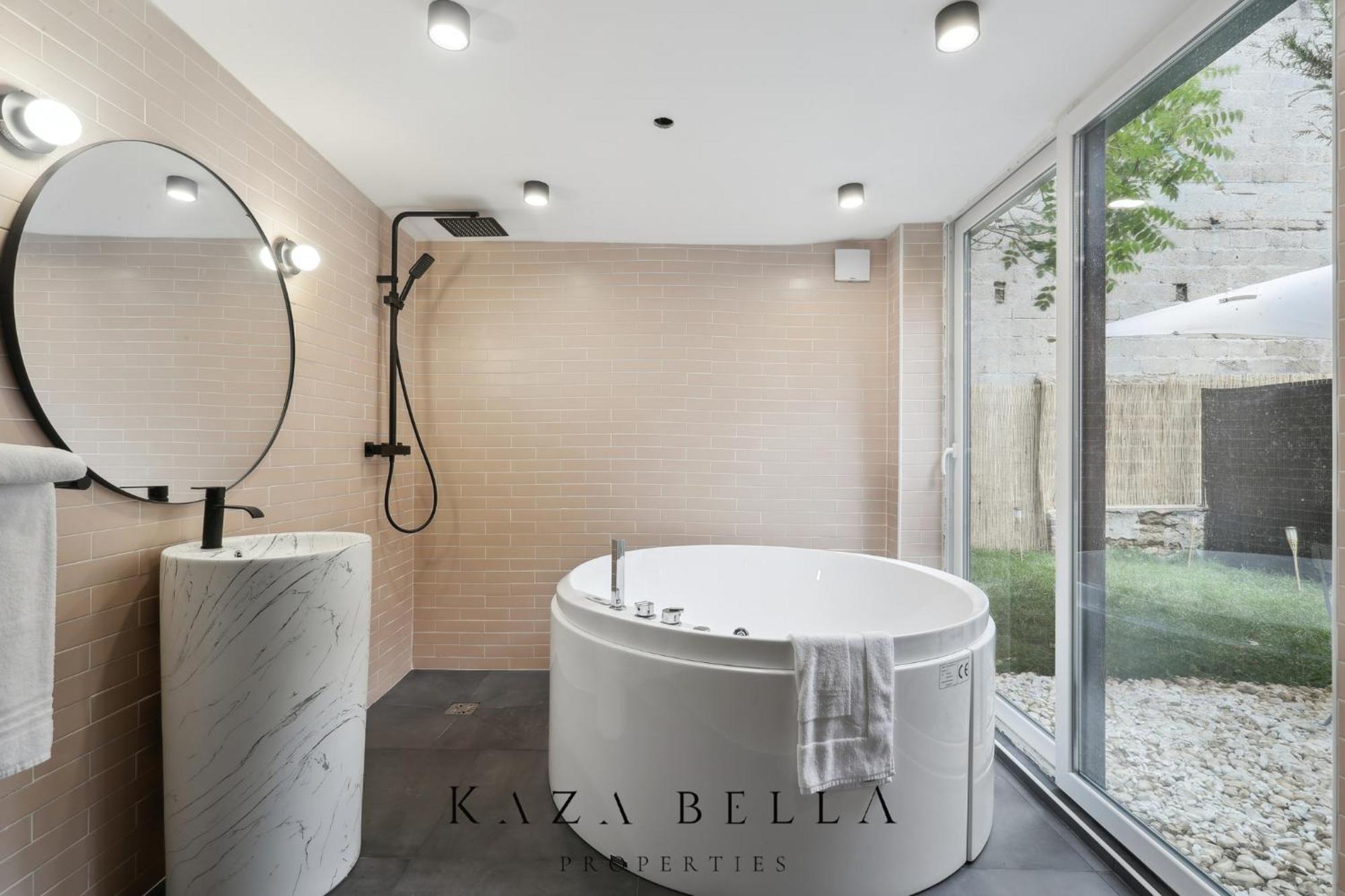 Kaza Bella - Maisons Alfort 6 Luxurious Little House With Private Garden And Jacuzzi Esterno foto